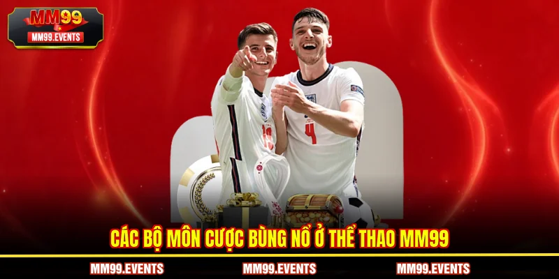Các bộ môn cược bùng nổ ở Thể Thao MM99
